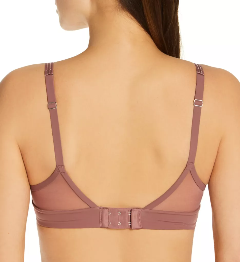Louie Padded Heart Shaped Bra Satin Taupe 32A