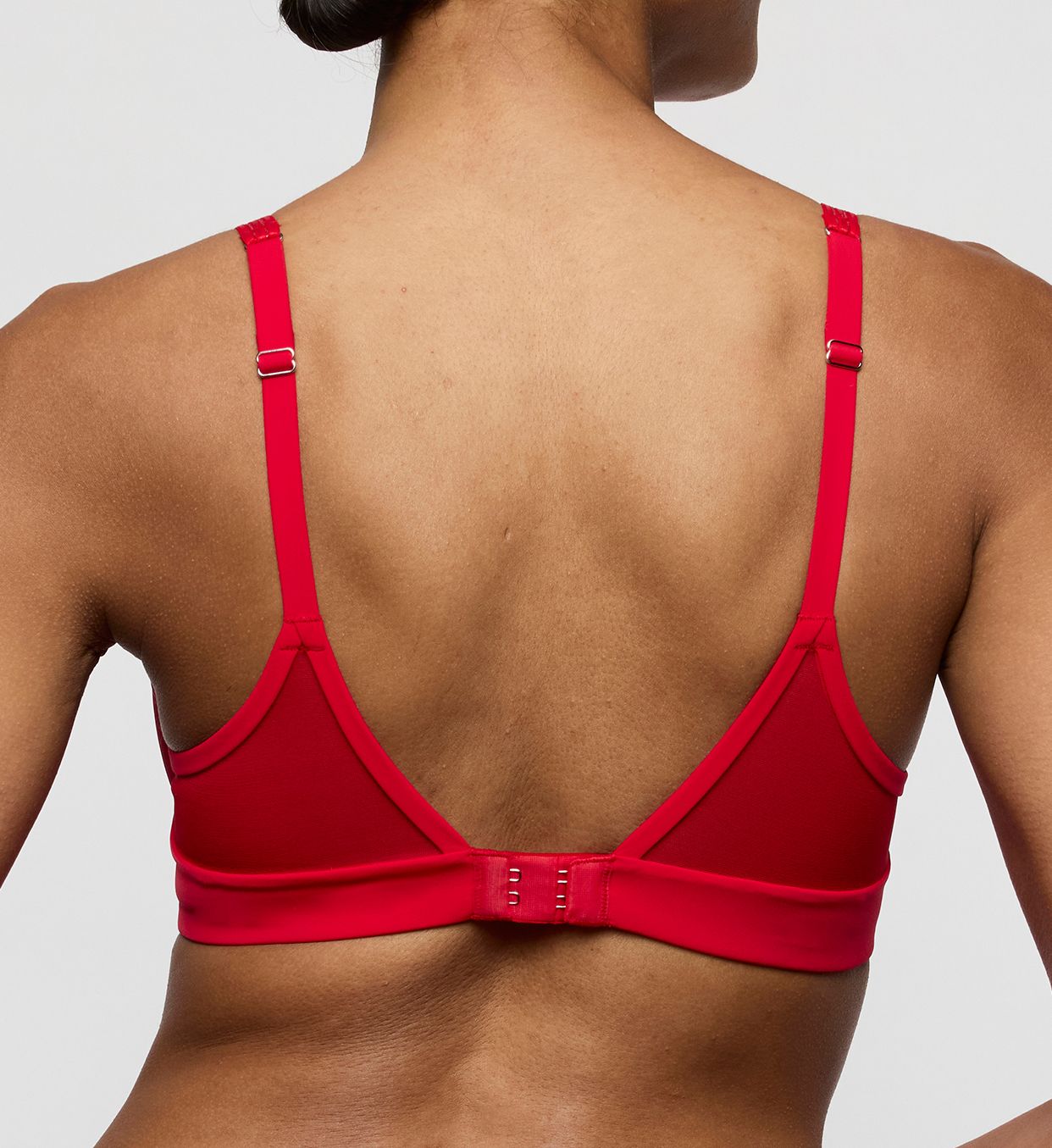 Marie Jo Louie Padded Heart Shaped Bra True Red 34D  - Image 2