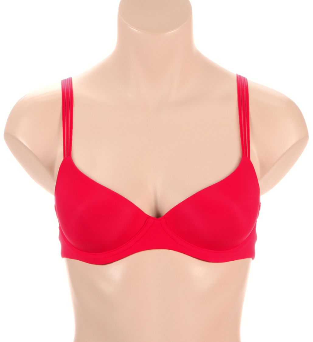 Marie Jo Louie Padded Heart Shaped Bra True Red 34D  - Image 1