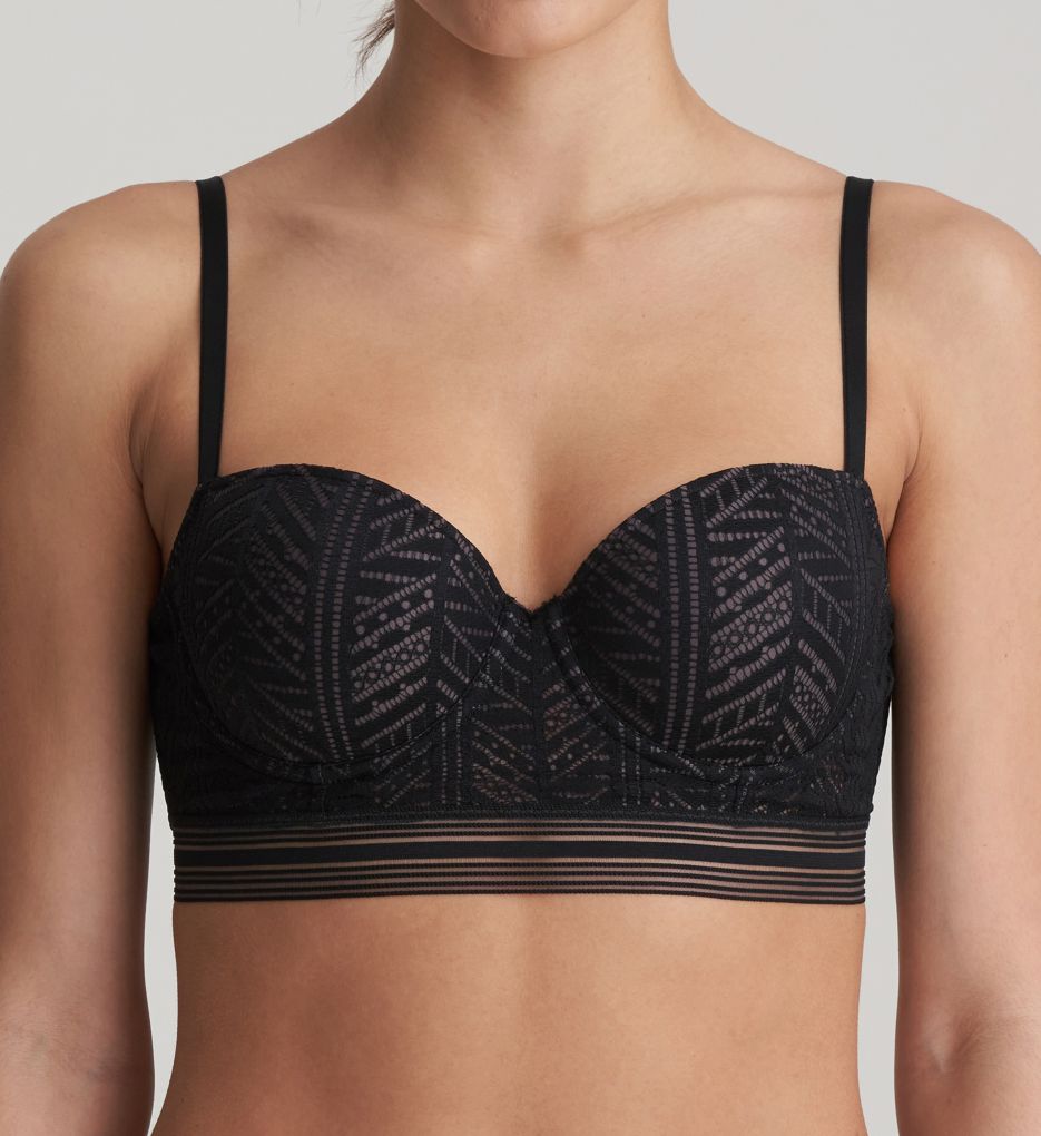 Marie Jo : Marie Jo 012-2119 Richard Padded Balcony Underwire Bra (Black 38E)