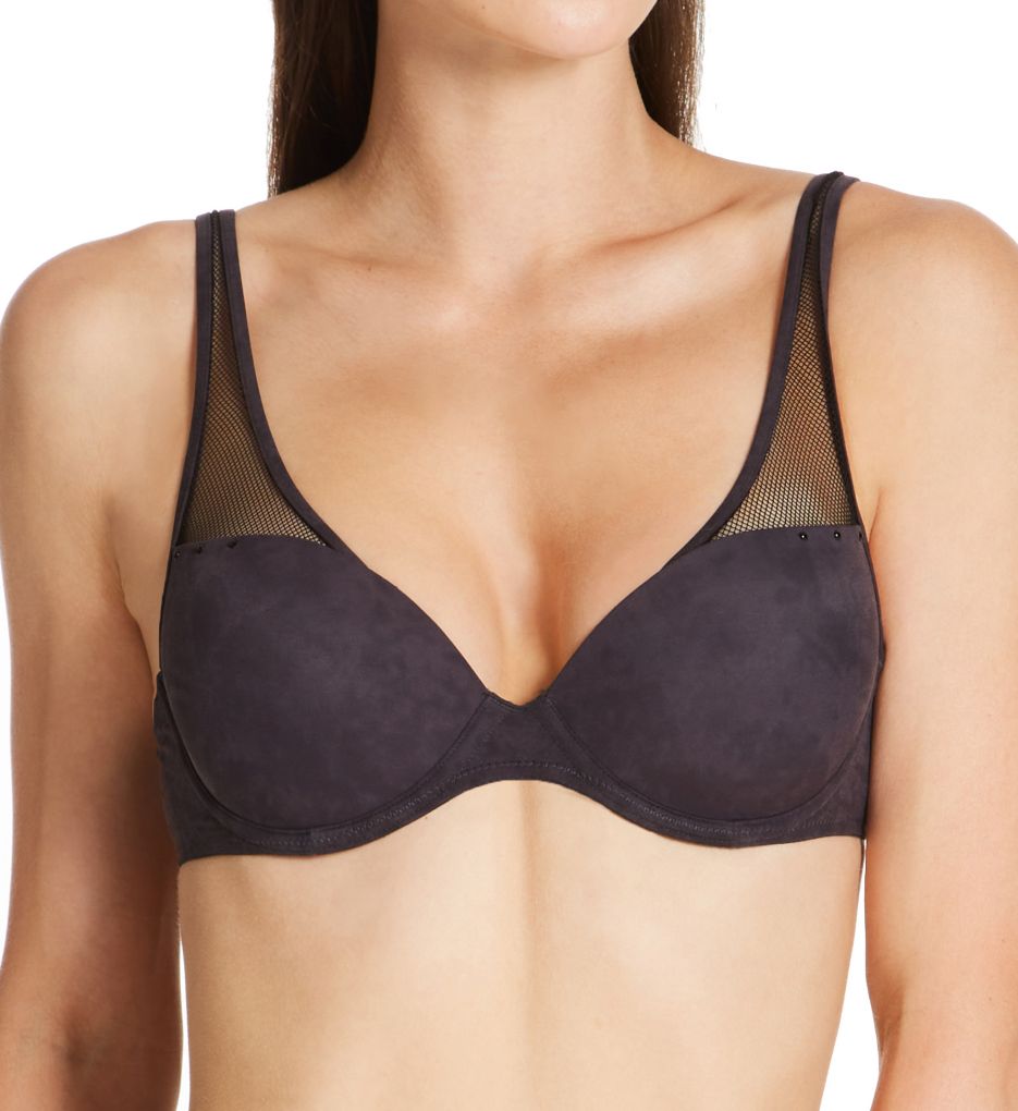 Marie Jo : Marie Jo 012-2126 Samuel Round Shape Padded Underwire Bra (Suede Touch 32F)