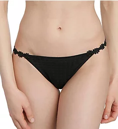 Avero String Bikini Brief Panty Black XS