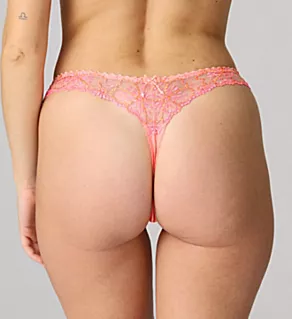 Jane Floral Lace Thong Florida S