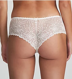 Jane Floral Luxury Lace Thong Natural XS