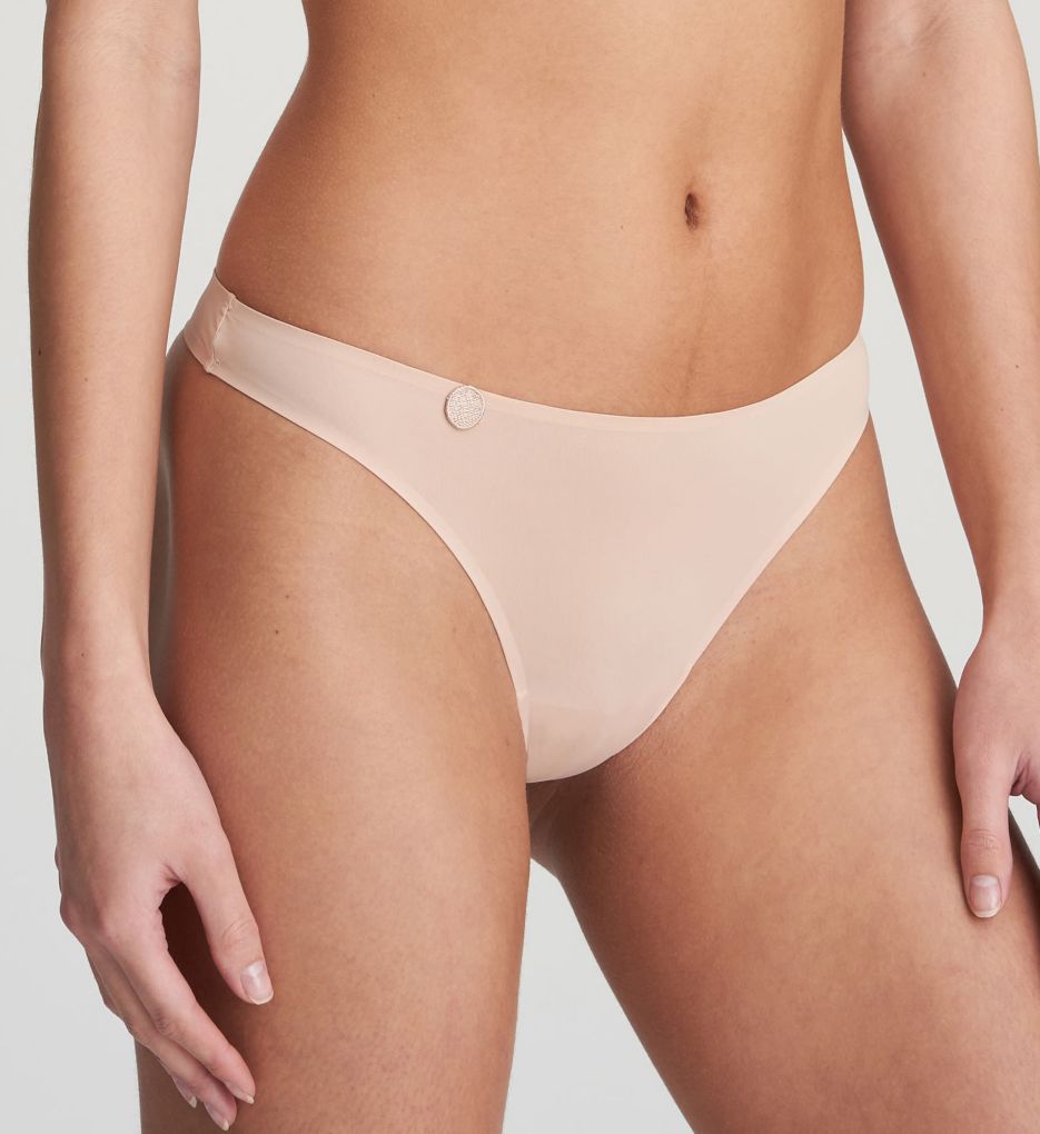 Marie Jo Women's Tom Thong Panty in Beige | Size Small | HerRoom.com
