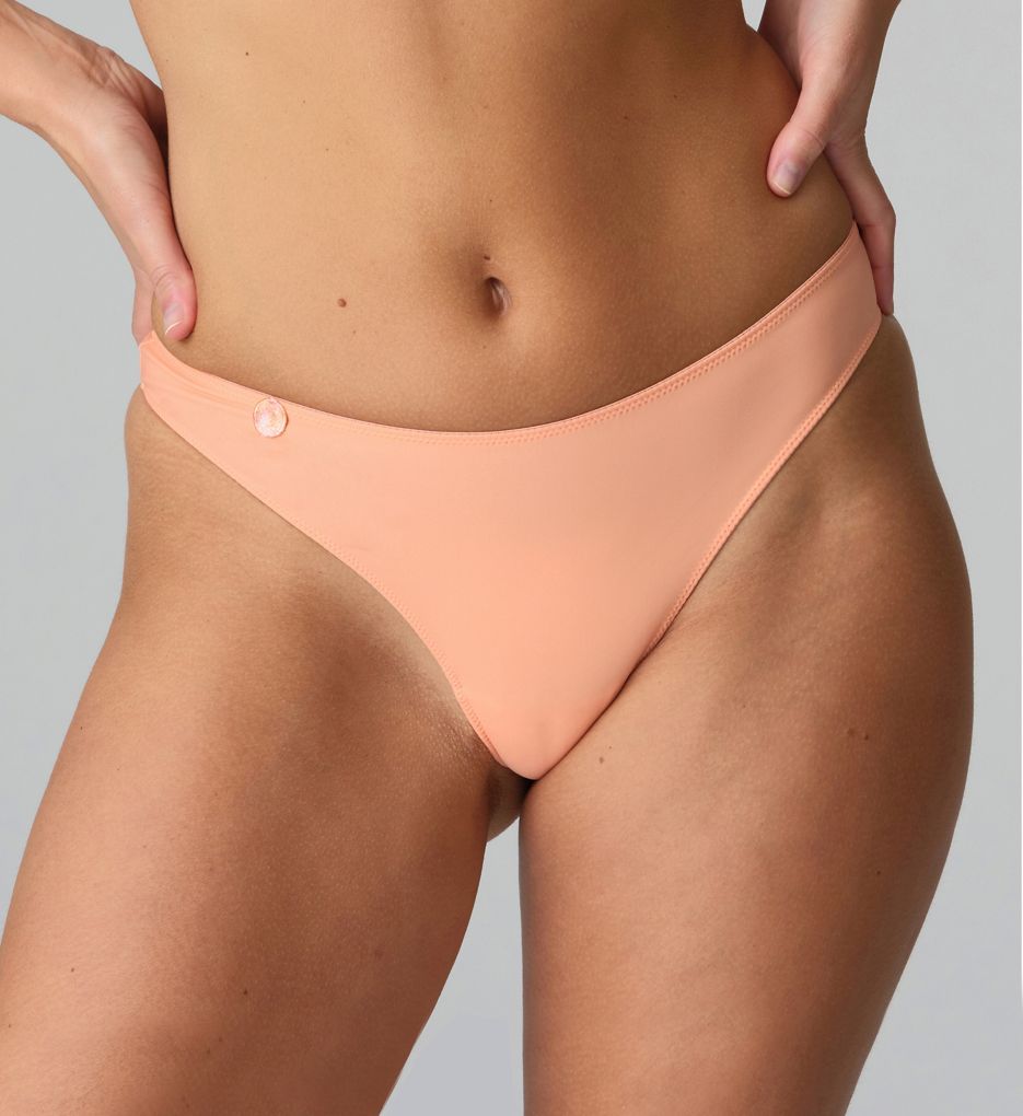 Marie Jo Women's Tom Thong Panty in Papaya Smoothie | Size XL | HerRoom.com