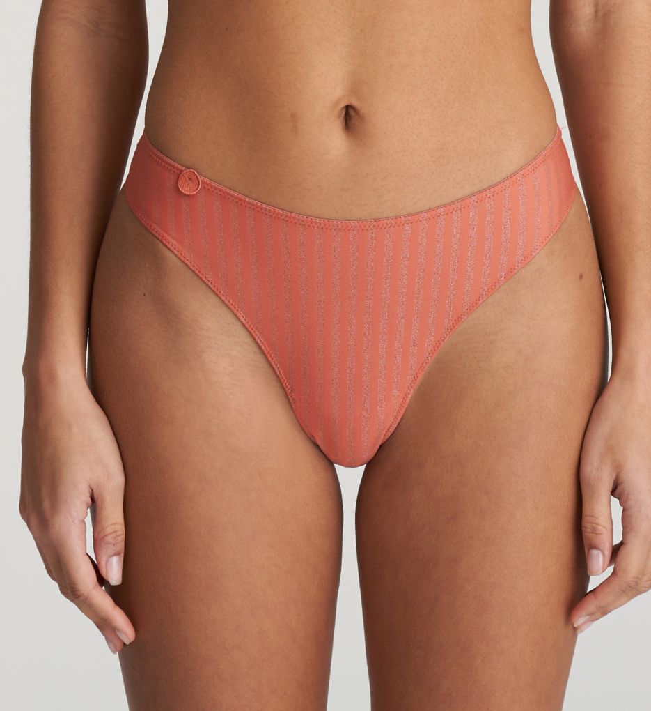 Marie Jo Women's Tom Thong Panty in Salted Caramel | Size Small | HerRoom.com