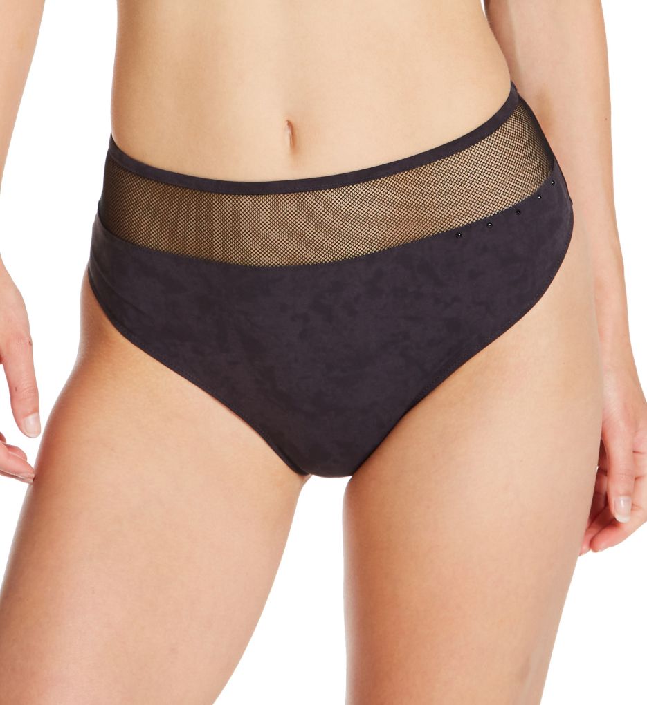 Marie Jo Women's Samuel Thong Panty in Black | Size Large | HerRoom.com