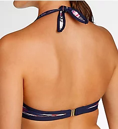 Juliette Triangle Padded Halter Bikini Swim Top