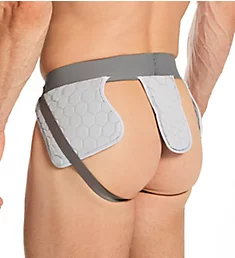 HEX Athletic Mesh Supporter with Hip Pads Mesh Gray S