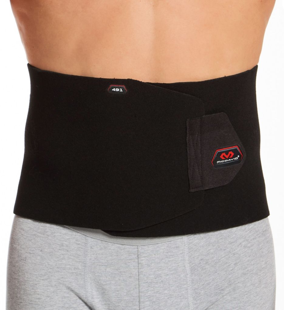 No Latex Neoprene 8 Inch Performance Waist Trimmer Black O/S by McDavid