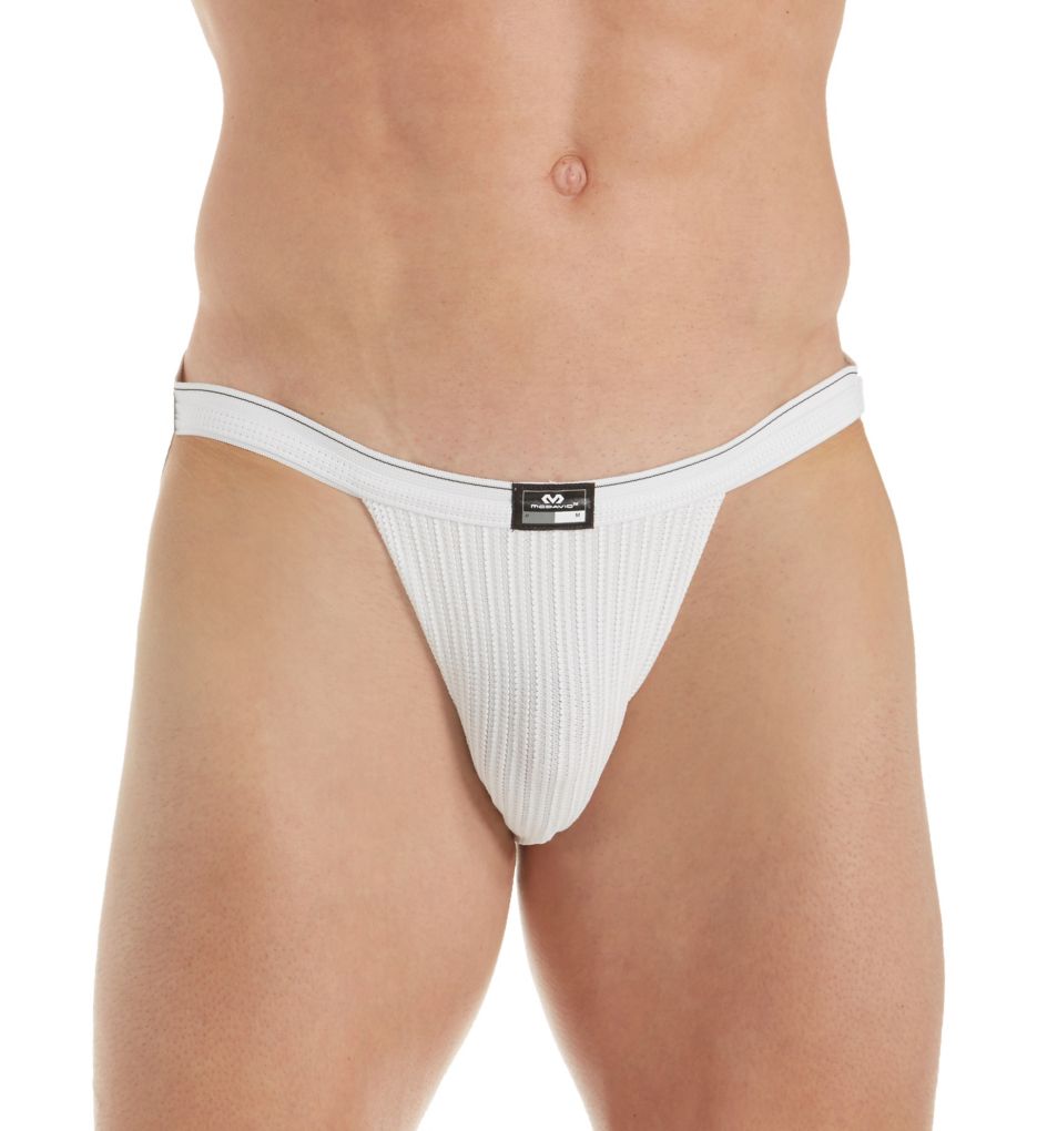 Athletic Run & Swim Supporters - 2 Pack White M by McDavid