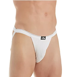 Athletic Run & Swim Supporters - 2 Pack White M