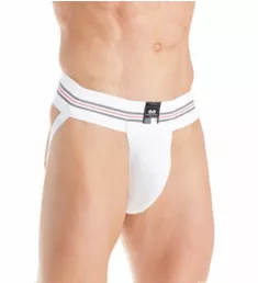 Athletic Jockstrap Supporter with FlexCup White XL