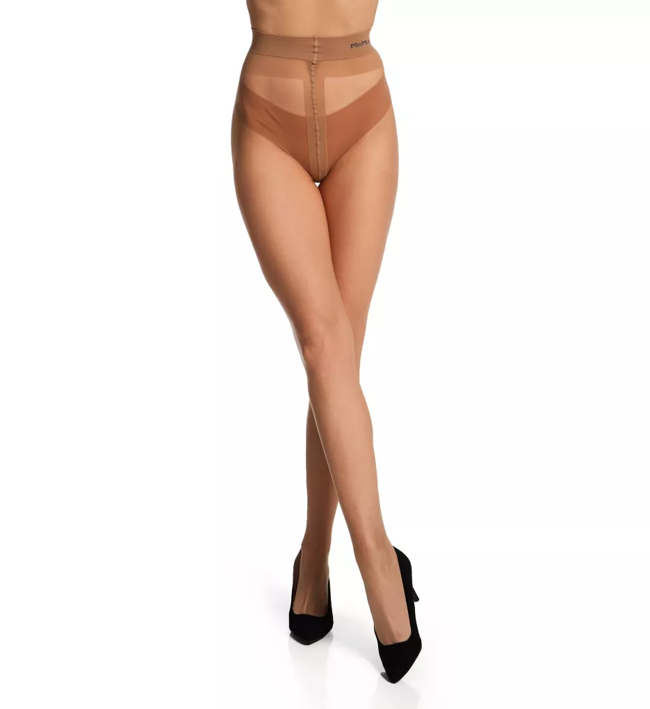 MeMoi Luxe Hosiery Nudes Ultra Bare Non-Control Top Pantyhose LUX300 - Image 1