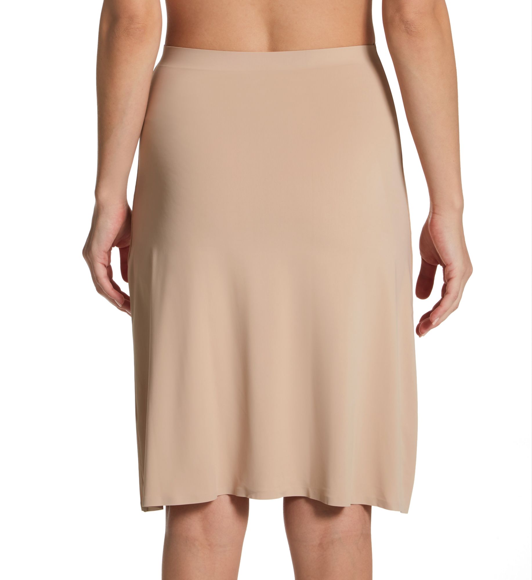 MeMoi 22 Inch High-Waisted Bonded Half Slip Nude S  - Image 2