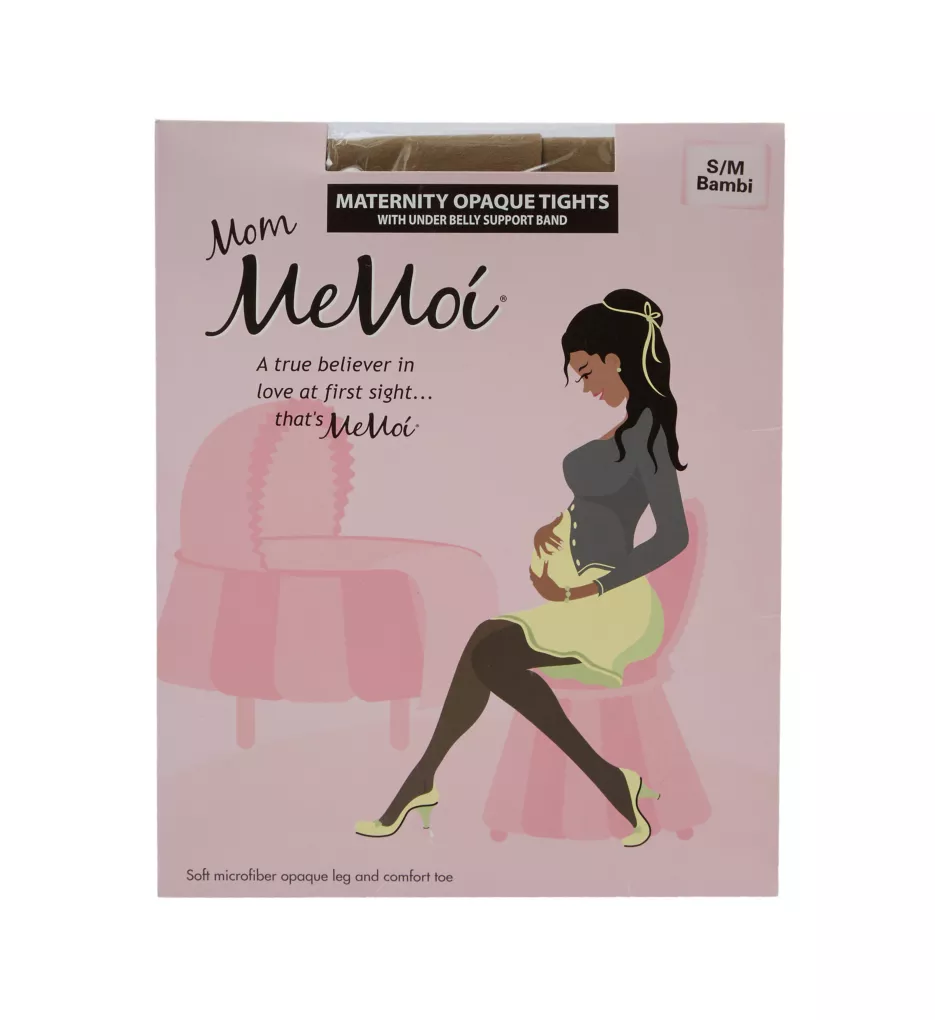 MeMoi Maternity Microfiber Opaque Tights MA-404 - Image 3
