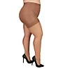 MeMoi All Day Plus Size Sheer Control Top Pantyhose MM-2207 - Image 2