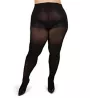 MeMoi Microfiber Plus Size Curvy Control Top Tights MM-2636 - Image 1