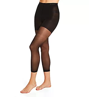 Body Smoother Footless Sheer Black L