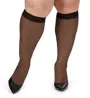 MeMoi Ultra Sheer Plus Size Knee Highs - 2 Pair MM-4205