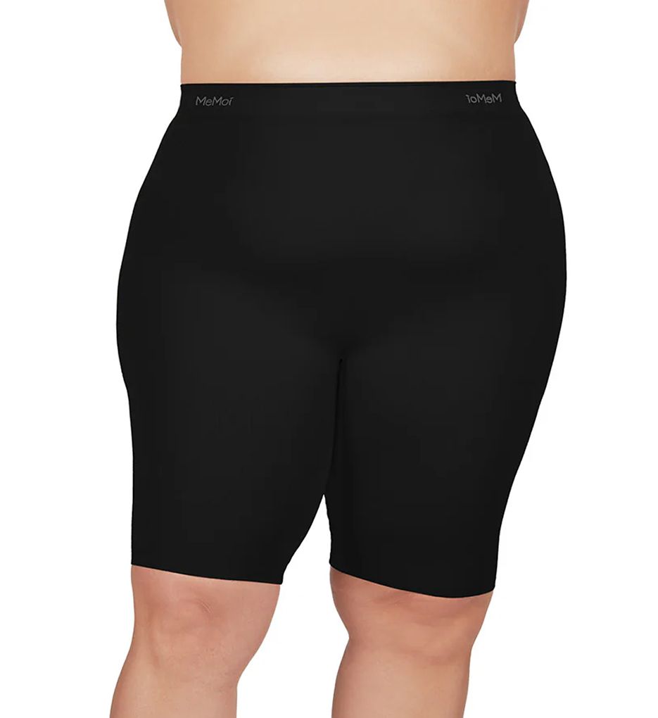 MeMoi Women's Plus Dual Layer Thigh Shaper in Black | Size: Q1 | HerRoom.com