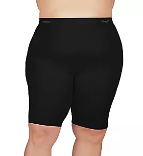 Plus Dual Layer Thigh Shaper Black Q1