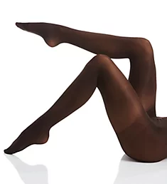 Perfectly Opaque Control Top Tights Dark Chocolate S/M