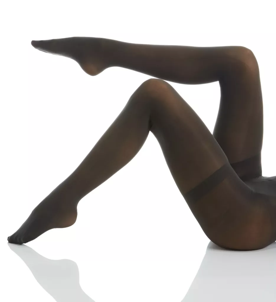 Perfectly Opaque Shaper Tights Charcoal S/M