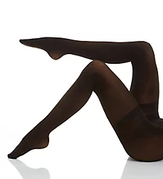 Perfectly Opaque Shaper Tights Dark Chocolate S/M
