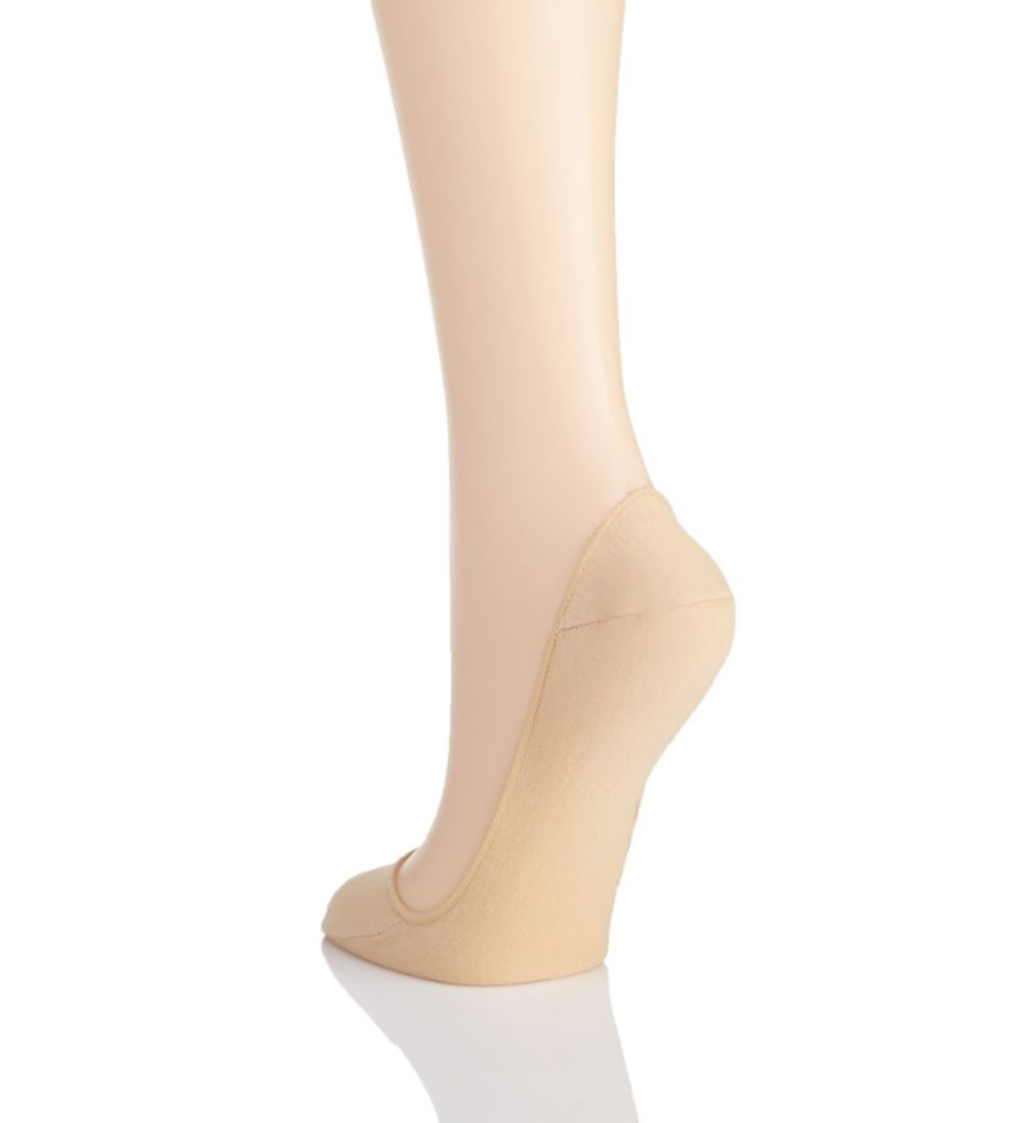 Cotton Blend Stiletto Liner Socks - 7 Pack-bs