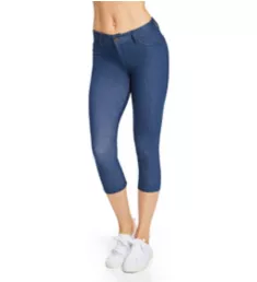 Zipper Capri Leggings