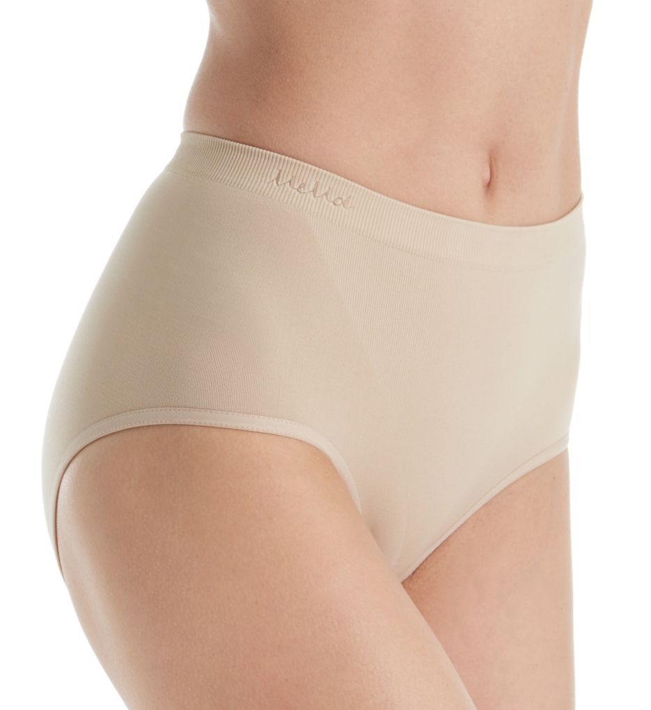 SlimMe Seamless Control Brief Panty Nude L by MeMoi
