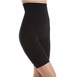 SlimMe Seamless High Waisted Thigh Shaper Black S