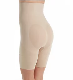 SlimMe Seamless High Waisted Thigh Shaper Nude S