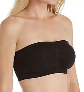 SlimMe Strapless Bandeau Bra Black S