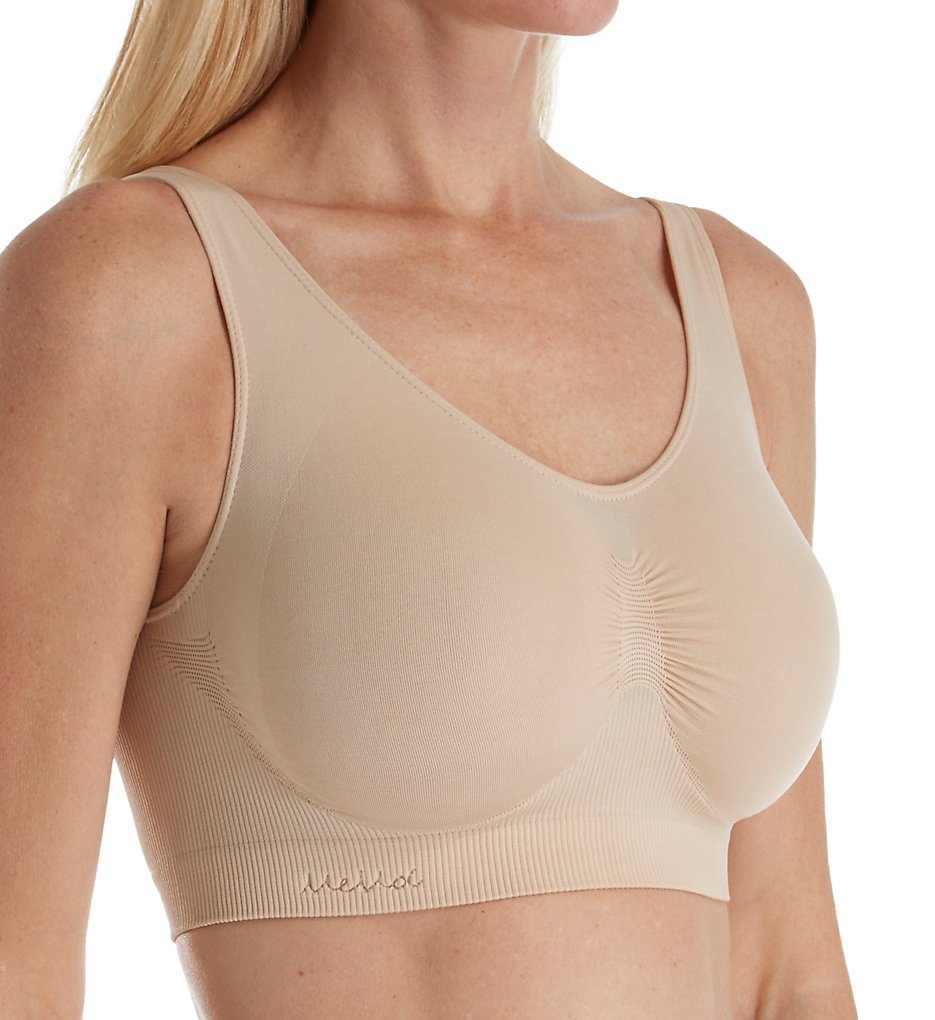 MeMoi (2007674): MeMoi MSM-114 SlimMe Seamless Bralette (Nude XL) MeMoi (2007674): MeMoi MSM-114 SlimMe Seamless Bralette (Nude XL)