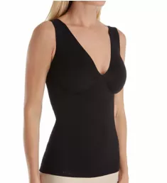 SlimMe Seamless Shaping Tank Black S