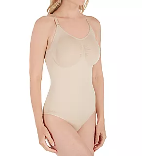 SlimMe Seamless Brief Bodysuit Nude S