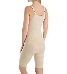 SlimMe Wear Your Own Bra Thigh Shaping Bodysuit Nude S