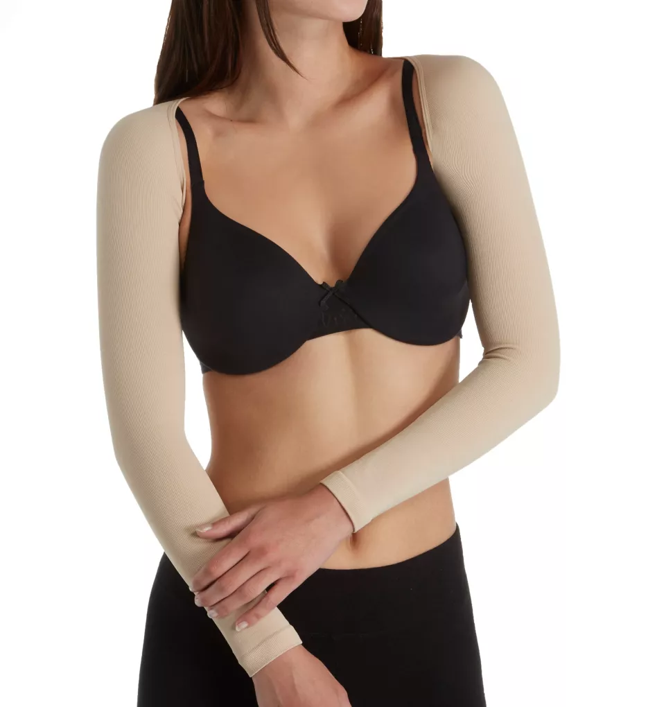 SlimMe Long Sleeve Arm Shapers Nude S