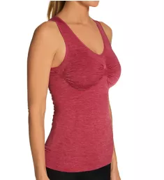 SlimMe Seamless Shaping Sports Tank Cabernet L