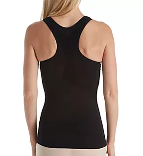 SlimMe Seamless Shaping Sports Tank Black L