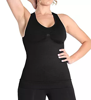 Plus SlimMe Seamless Shaping Sports Tank Black 1X