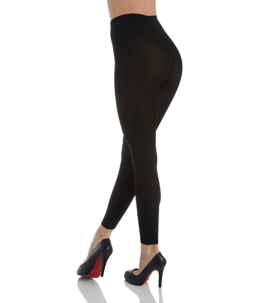 Ribbed Footless Sweater Tights