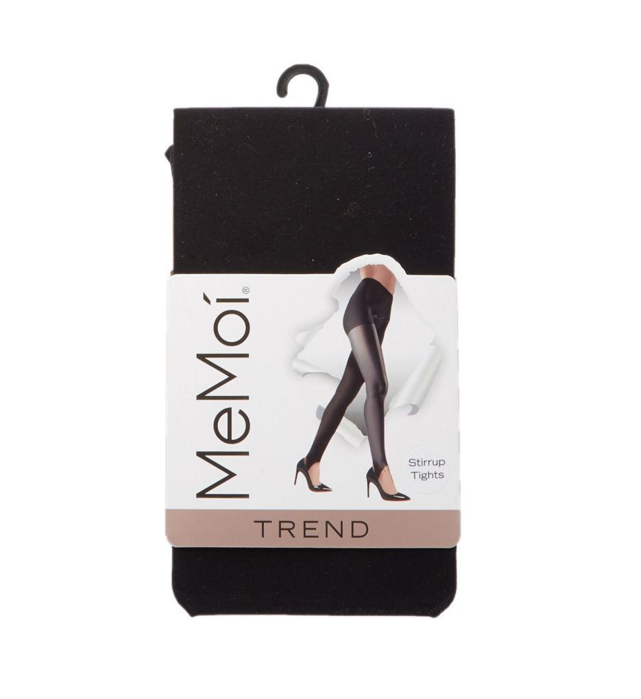 MeMoi Stirrup Opaque Tights Black S/M  - Image 3