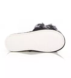 Luxe Pom-Pom Open Toe Plush Slippers