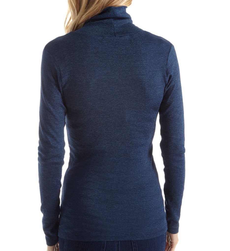 Shine Long Sleeve Turtleneck Top-bs