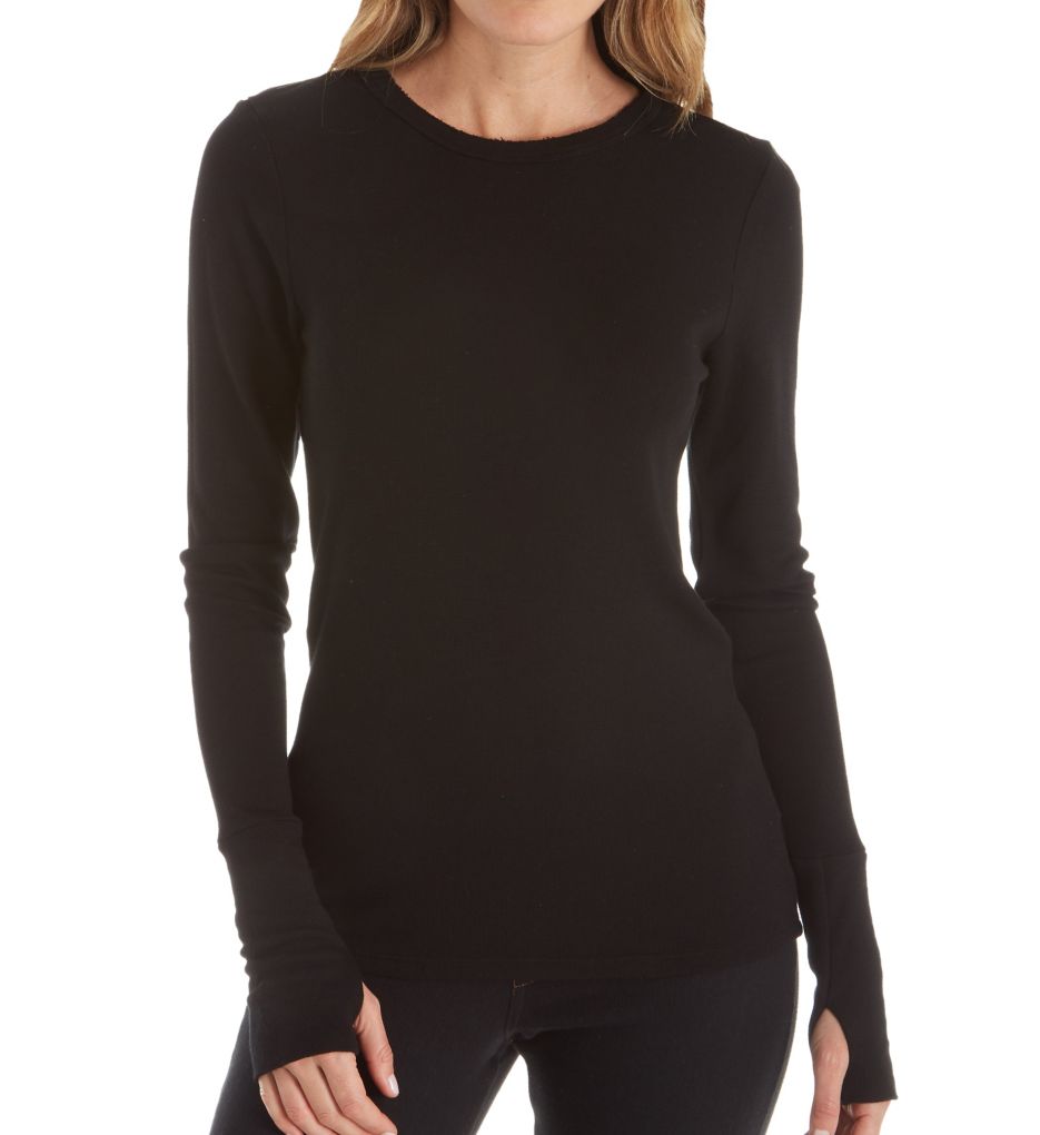Baby Thermal Long Sleeve Crew Neck Top-fs