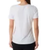 Michael Stars Ultra Jersey Jess Asymmetric Ruched Tee 2660 - Image 2